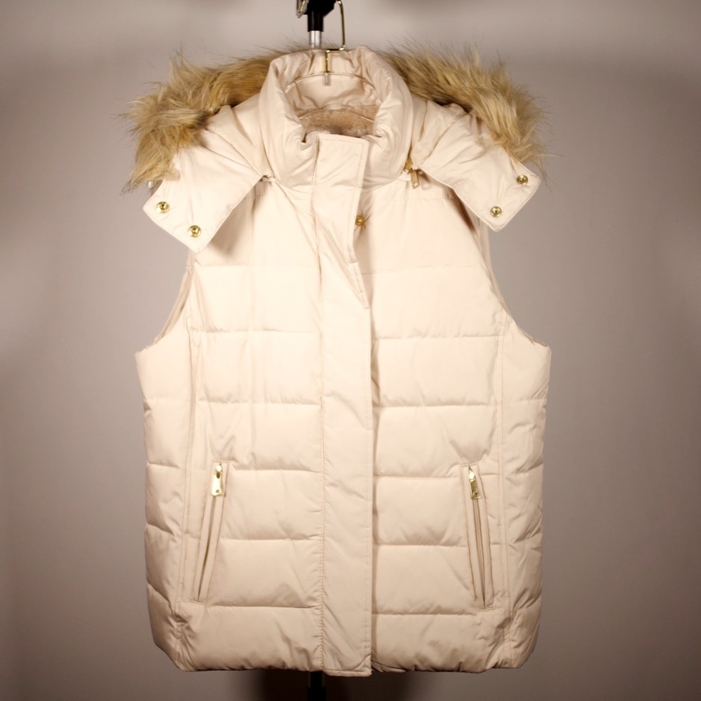 Banana Republic puff vest jacket.